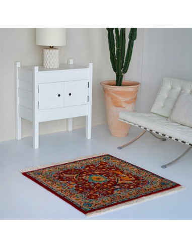 Bakhtiari Hand-knotted Square Eslimi Rug Rc-276 in decoration