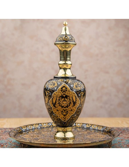 Fully Handmade Minakari Brass Drinking Set HC-1045 fvp