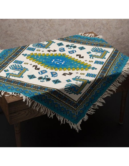Persian Hand Printed Termeh Tablecloth Fabric HC-1053 iu