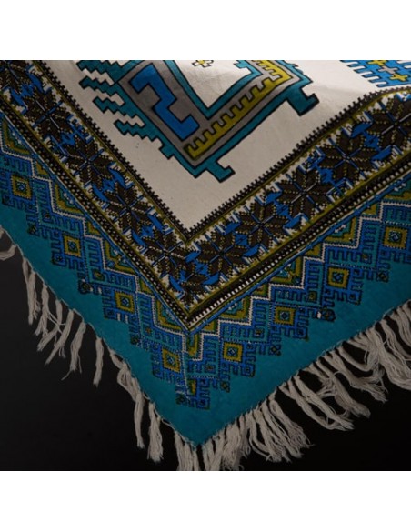 Persian Hand Printed Termeh Tablecloth Fabric HC-1053 zi1 Persian Hand Printed Termeh Tablecloth Fabric HC-1053 zi1