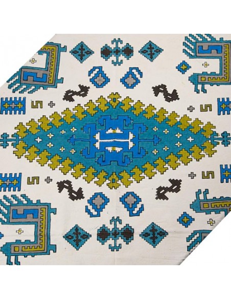 Persian Hand Printed Termeh Tablecloth Fabric HC-1053 fv