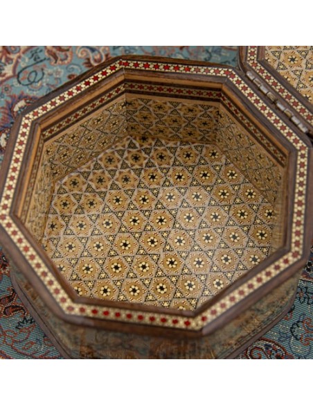 Handmade Wood Inlay Classic Jewelry Box HC-1062 zi1