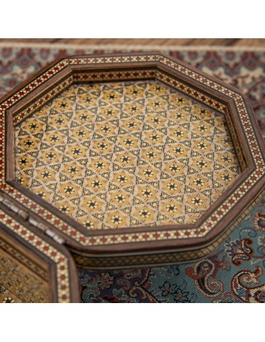 Handmade Wood Inlay Classic Jewelry Box | Unique Handmade Jewelry Box