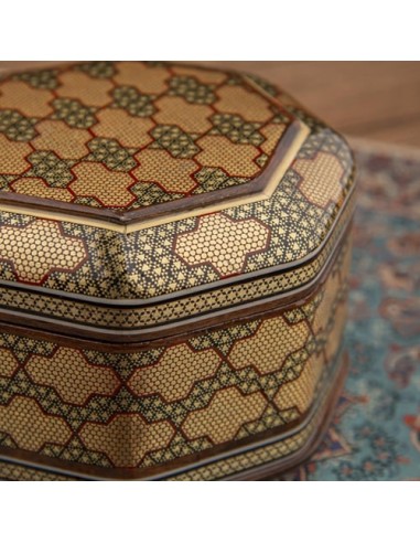 Handmade Wood Inlay Classic Jewelry Box HC-1062 zi3