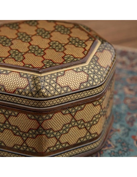 Handmade Wood Inlay Classic Jewelry Box HC-1062 zi3