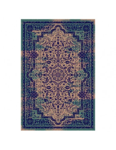 Machine Washable Faded Vintage Area Rug Rc-279 full view