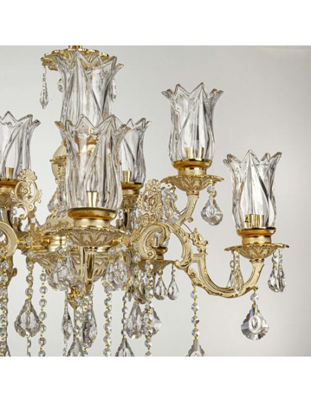 classic-luxe-gold-aluminum-chandelier