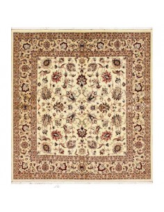 Hand-woven Cream/Beige Wool Rug Rc-280 full view