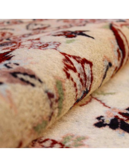 Hand-woven Cream/Beige Wool Rug Rc-280 zoom in