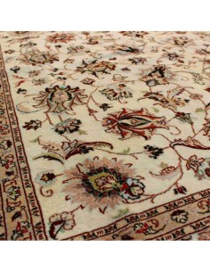 Hand-woven Cream/Beige Wool Rug Rc-280 full view 2