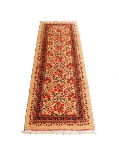 Hand-knotted Wool Floral Runner Rug Rc-281 full view