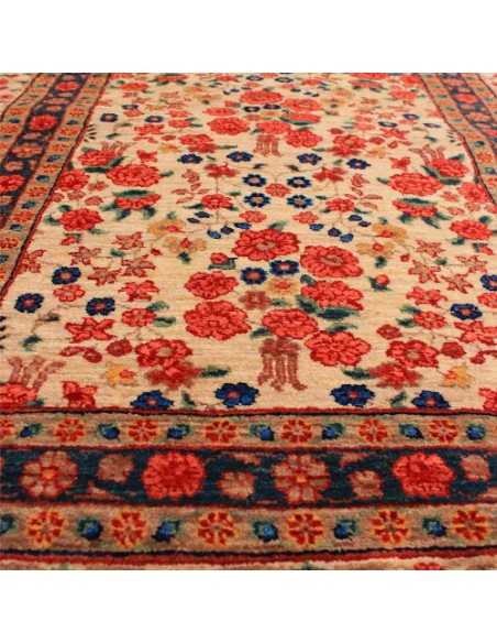 Hand-knotted Wool Floral Runner Rug Rc-281 pattern