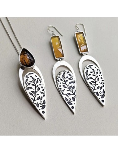 Agate earrings design AC-1072