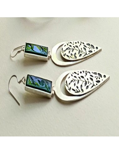 Agate earrings design AC-1072