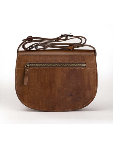 Natural leather women's douche bag AC-1076