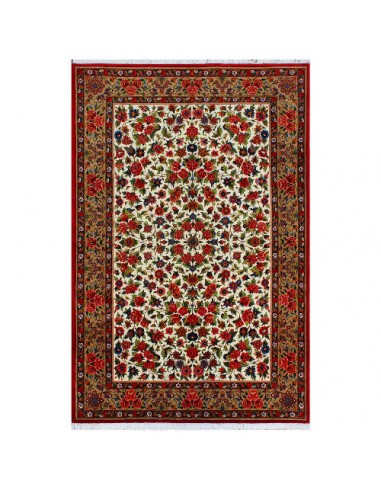 Hand-woven Floral Wool Area Rug Rc-282 full view