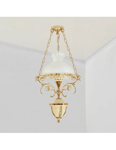 ivory aluminum chandelier