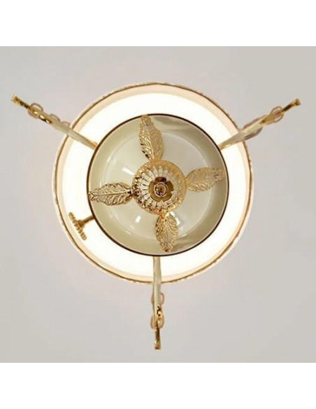 ivory aluminum chandelier - downside ivory aluminum chandelier - downside