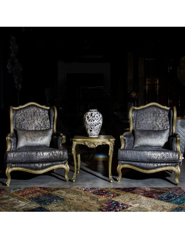 cinereous wooden accent chairs