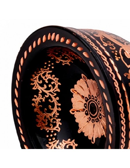 Handmade Modern Engraving Copper But Bowl HC-1106 zi