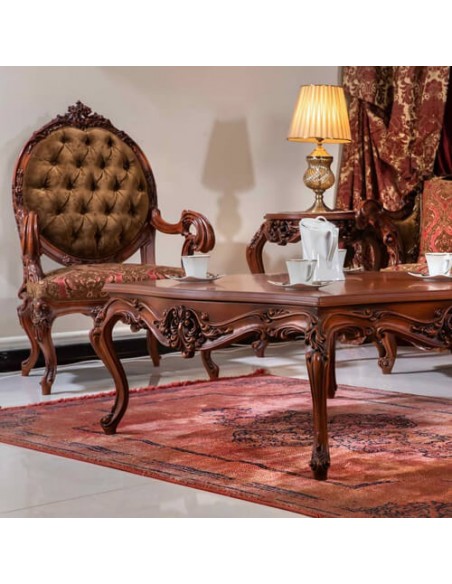 classic wood carving armchair and coffee table classic wood carving armchair and coffee table