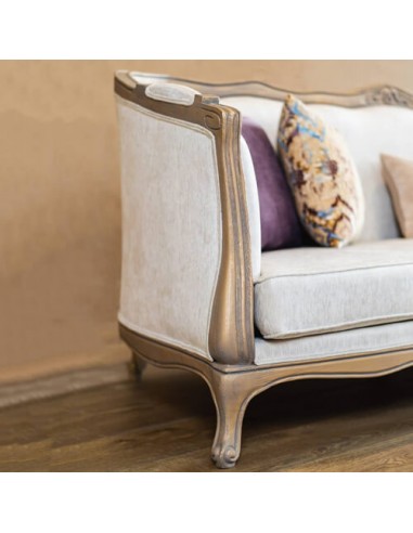 Ivory sofa - details