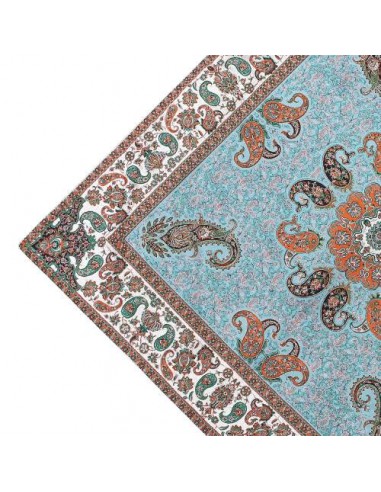 Silk Handmade Cashmere Tablecloth Set | Persian chashmere