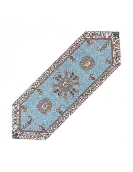 Silk Handmade Cashmere Tablecloth Set | Persian chashmere