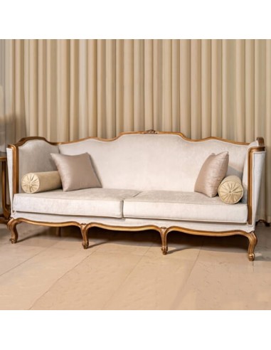ivory woodcarving cabriole sofa