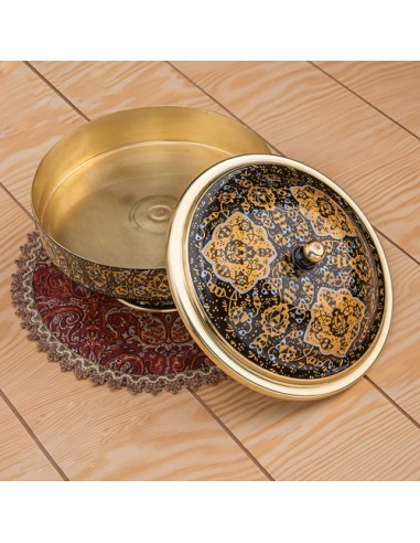 Hand-Painted Modern Meenakari Candy Bowl HC-1123 fvo