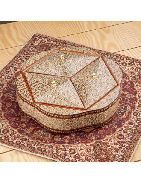 Handmade Wood Inlay Decorative Candy Bowl HC-1126 id Handmade Wood Inlay Decorative Candy Bowl HC-1126 id
