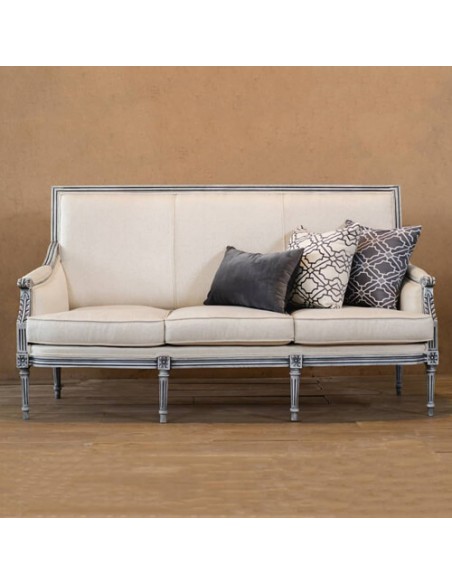 cream carved wood sofa cream carved wood sofa