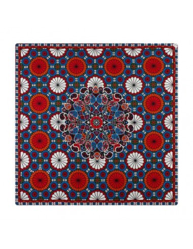 Mahriz model 5-piece cashmere silk tablecloth set | Termeh tableware