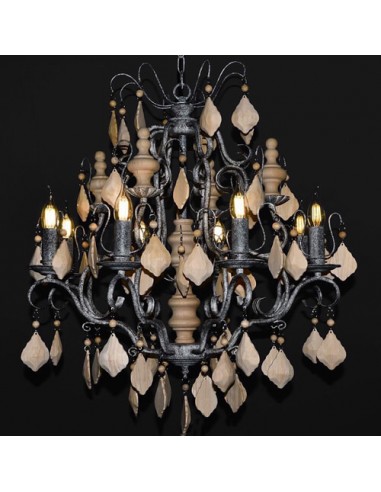 woodcarving chandelier