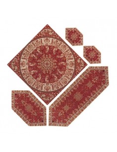silk cashmere tablecloth Shah Pasand model | Persian handicraft