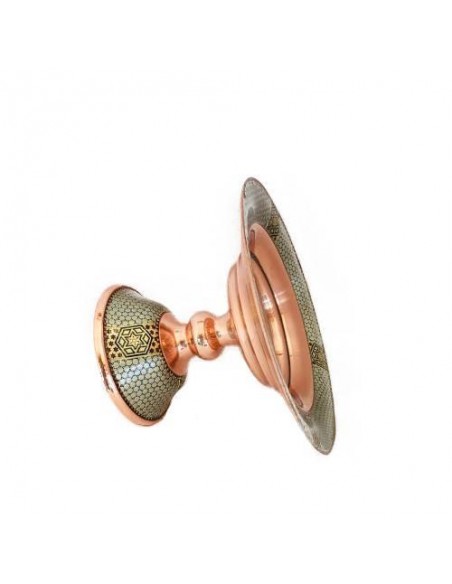 Inlaid And Copper Serving Dish | Home Accessory Confectionery Dish