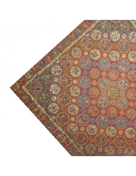 Hashemi Cashmere Tablecloth, Haft Khan Design | Persian Termeh