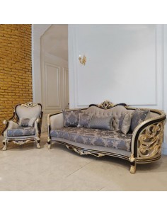 classic wooden frame sofa 2