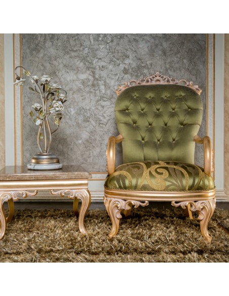 luxury green carved wood armchair luxury green carved wood armchair