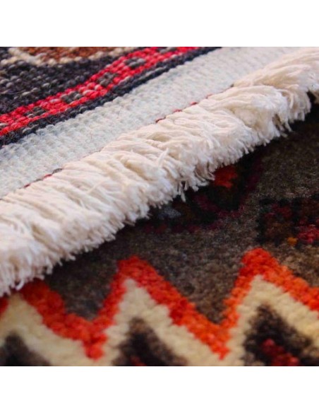 Persian Hand-woven Wool Rug Rc-283 fringe