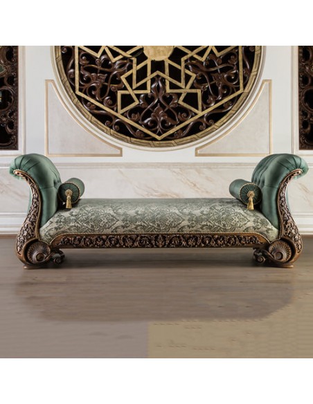 sage green floral chaise lounge sage green floral chaise lounge