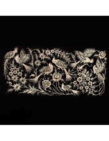 Copper Hand Engraved Wall Hanging With Inlaid Frame | Handicrafts