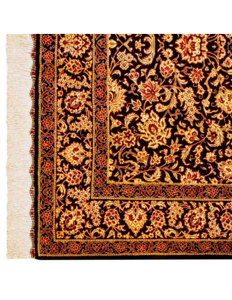 Persian Exquisite Handmade All Silk Rug Rc-286 side view