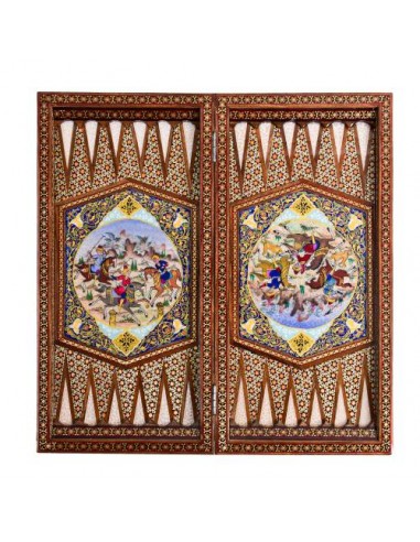 Handmade wooden Chessboard And Backgammon Set | Cyruscrafts