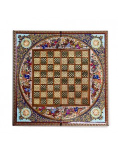 Handmade wooden Chessboard And Backgammon Set | Cyruscrafts