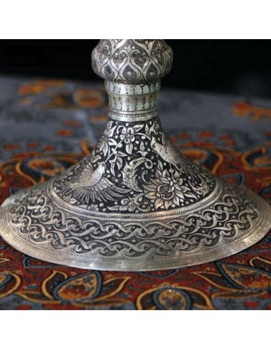 Hand Engraving Silver candy Dish | Iranian Handicraft | Art Lovers