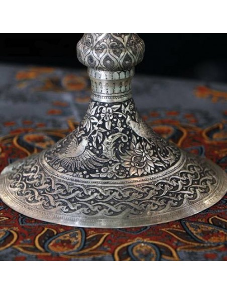 Hand Engraving Silver candy Dish | Iranian Handicraft | Art Lovers
