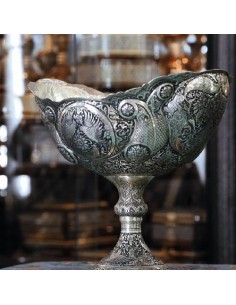 Hand Engraving Silver candy Dish | Iranian Handicraft | Art Lovers 2