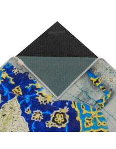 Double Layer Modern Fantasy Calligraphy Rug Rc-288 full view 2