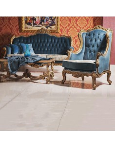 river blue high back sofa 2